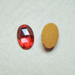 画像1: 12×8 oval faceted  "Ruby"