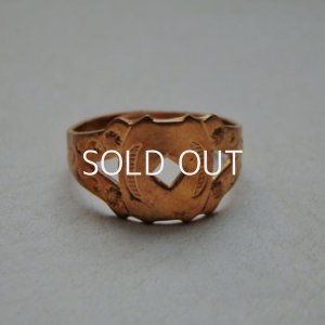 画像3: brass ornate ring base