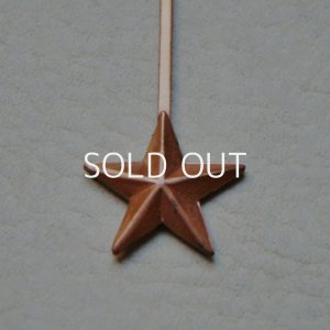 画像2: brass star long drop finding