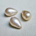 23×15 1/2 drilled drop pearl
