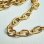 画像2: brass 11.5×8.5 etched link chain (2)