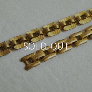 画像2: brass 5.5mm "H" design chain