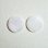 画像1: 18mm faux M.O.P glass cabochon (1)