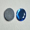 25×18 oval  acrylic cabochon "Sapphire"