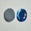 画像1: 25×18 oval  acrylic cabochon "Sapphire" (1)