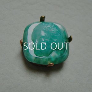 画像2: 14×13 Light Jade "Face" cabochon