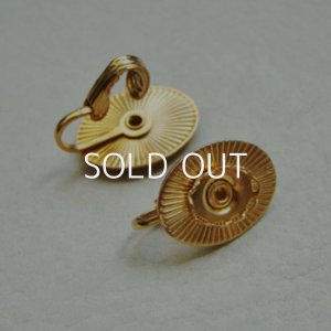 画像1: GP 10×8 oval setting earring base