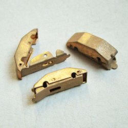 画像2: brass 8×24 "Sperry" fold over clasp