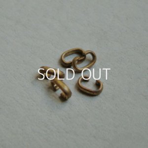画像1: 5pcs aged brass 5.8×1.6 connector