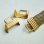 画像1: 15×12 brass SQ loop crimp end (1)