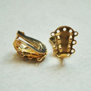 画像1: GP 15-loops earring base