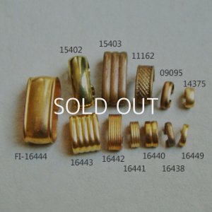 画像2: 2pcs brass 8.8×6.5 "Rib" connector