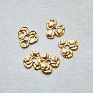 画像1: brass Pansy stamping
