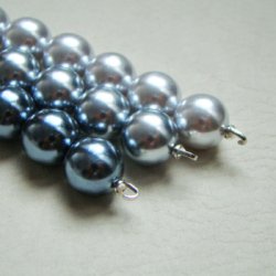 画像1: 12mm acrylic Gray pearl section