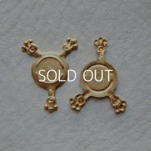 画像1: 13mm round FB 3prong setting