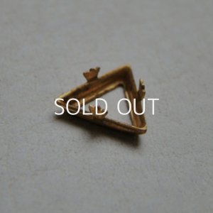 画像2: 11mm triangle OB fancy prong setting