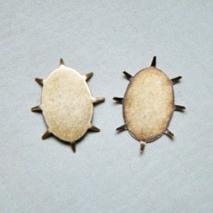 画像1: 18×12 oval FB 8-prong setting