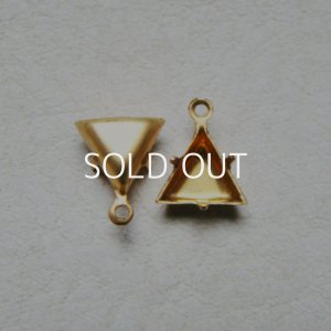 画像1: 2pcs 8mm triangle CB setting 1R