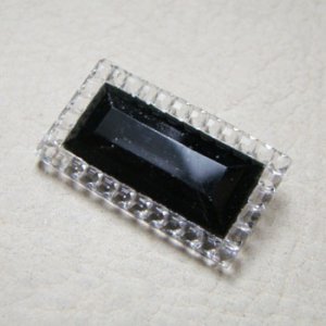 画像2: 33×18 rectangle "Black & Clear"