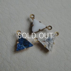 画像2: 2pcs 8mm triangle CB setting 1R