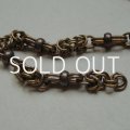 brass Byzantine & knot chain
