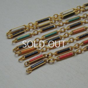 画像2: painted connector link chain section