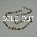 32cm／3.5mm glass pearl link chain
