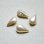 画像1: 2pcs 13×7.8 TEAR Off-White pearl (1)