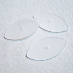 画像1: 27×15 navette frosted cabochon
