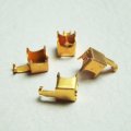 2pcs brass 4mm chain end connector