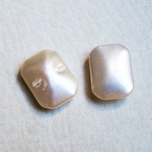 画像1: 18×13.5 OCT Off-White pearl