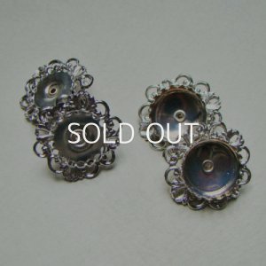 画像1: SP 18mm setting earring base