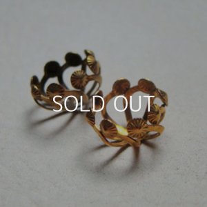 画像2: brass color fancy leg cap