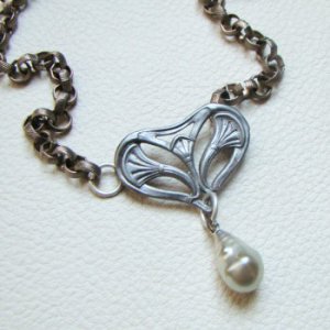 画像3: AS open cut Art Deco prong back