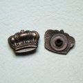 dark brass 20×15 Crown snap finding