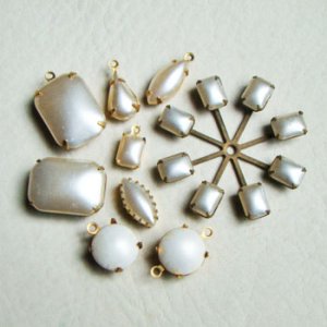 画像2: 18×13.5 OCT Off-White pearl