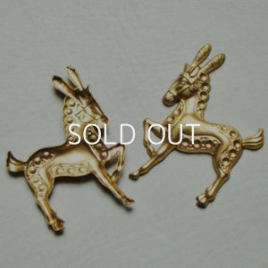 画像1: brass Carousel Horse Stamping