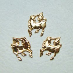 画像1: GP brass Unicorn stamping