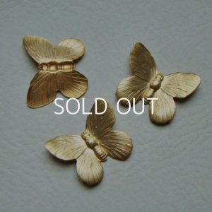 画像1: brass 30x24 butterfly stamping