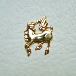 画像2: GP brass Unicorn stamping