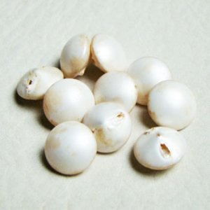 画像2: 48SS White pearlized cabochon