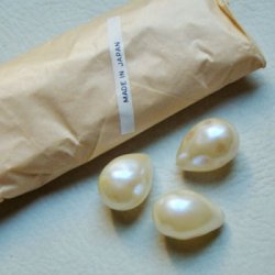 画像4: 26x19 Cream baroque drop pearl