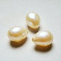 26x19 Cream baroque drop pearl