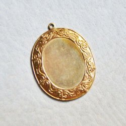 画像2: 19×14 oval Decorative pendant setting