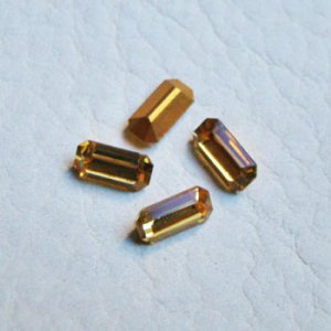 画像1: 4pcs VSW 8x4 octagon "Topaze Light"