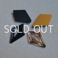 "Black" 18x10 Kite glass stone