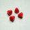 画像1: 2pcs 6mm cone beads "Red" (1)