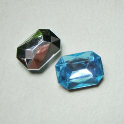 画像1: 25×18 OCT acrylic stone "Light Sapphire"