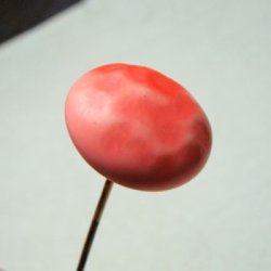 画像2: 21~22mm neon pink marble head pin