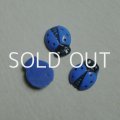 14x11 Ladybug cabochon "Blue"